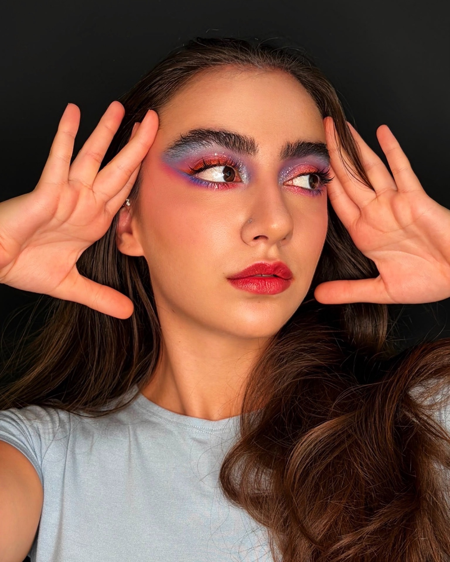 Creative makeup - colorful editorial design II