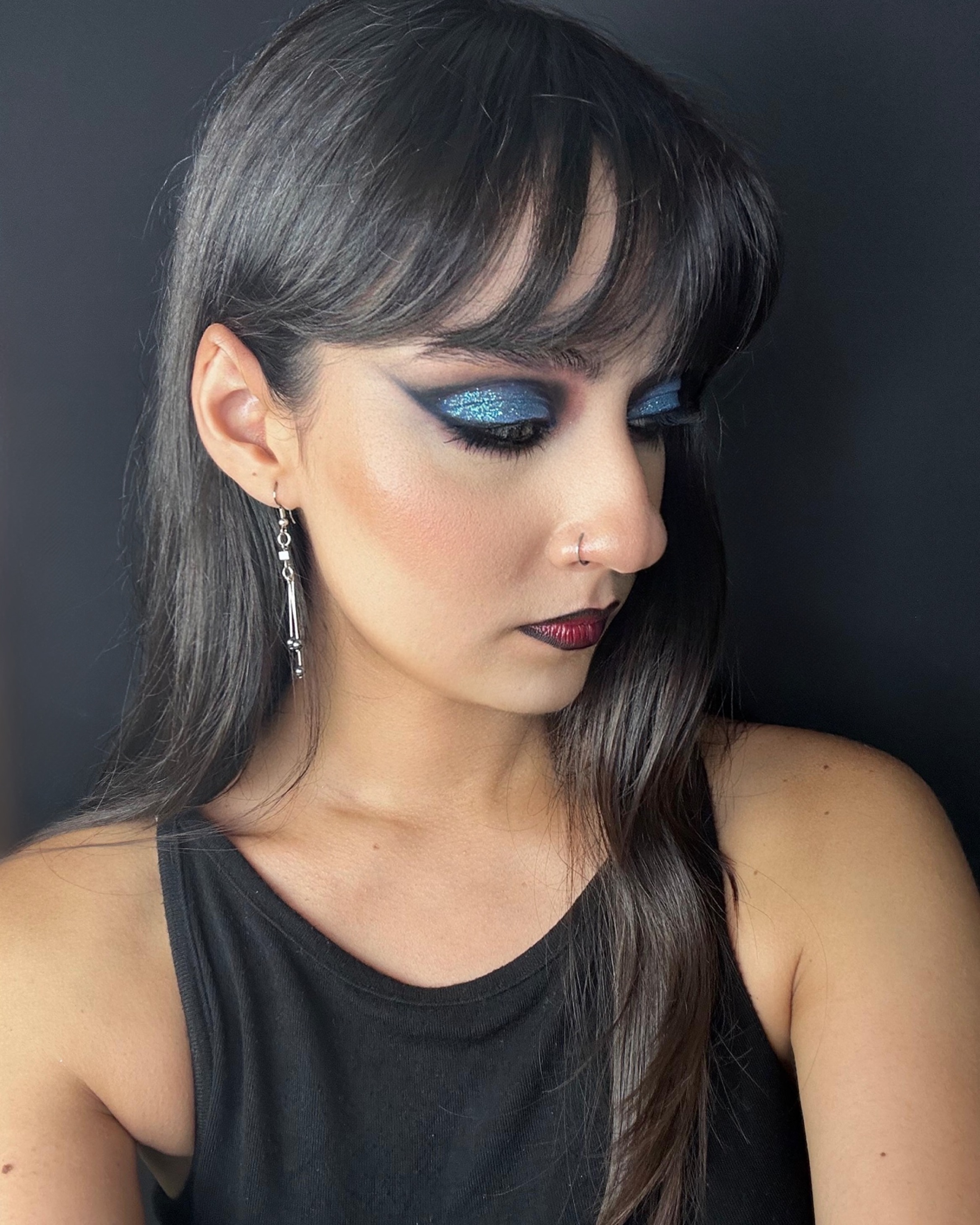 Evening makeup - dramatic smokey look I