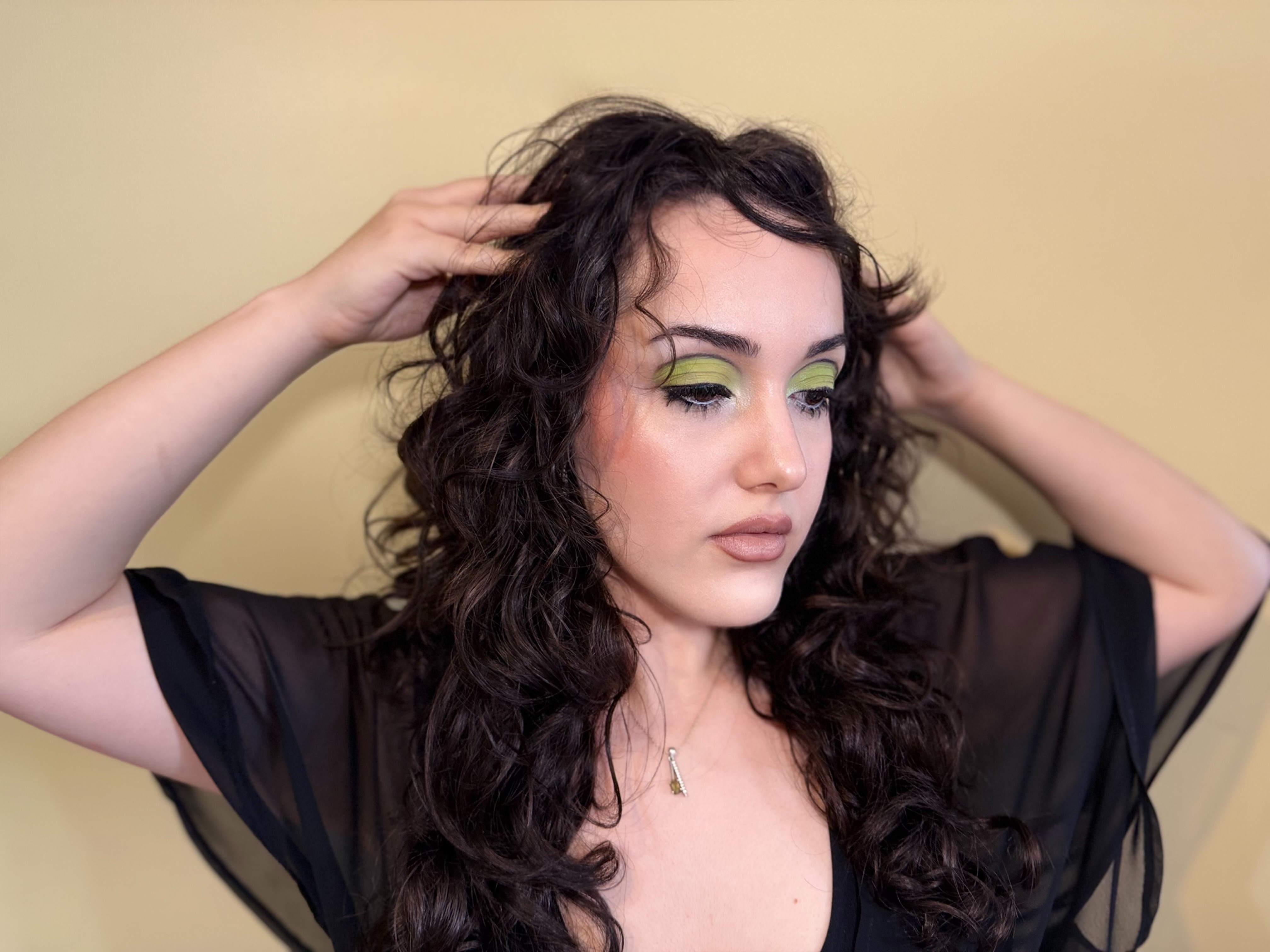 Editorial colorful tones - fashion makeup II
